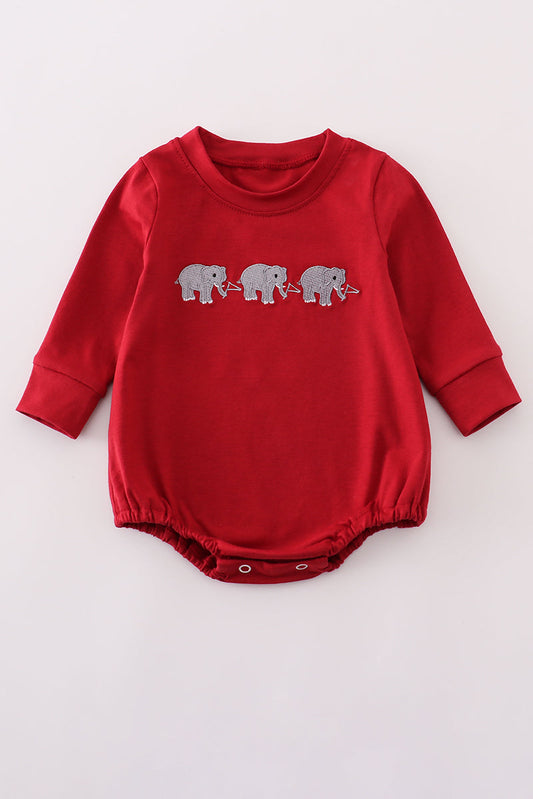Alabama Roll Tide Elephant Embroidery Bubble Honeydew