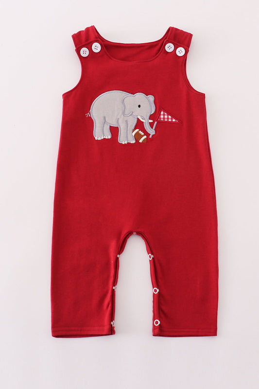 Elephant Roll Tide Elephant Applique JonJon Honeydew