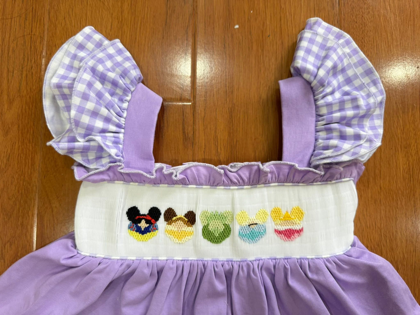 Halloween Mouse Girl Hand Smocked Bloomer Set Ambabie
