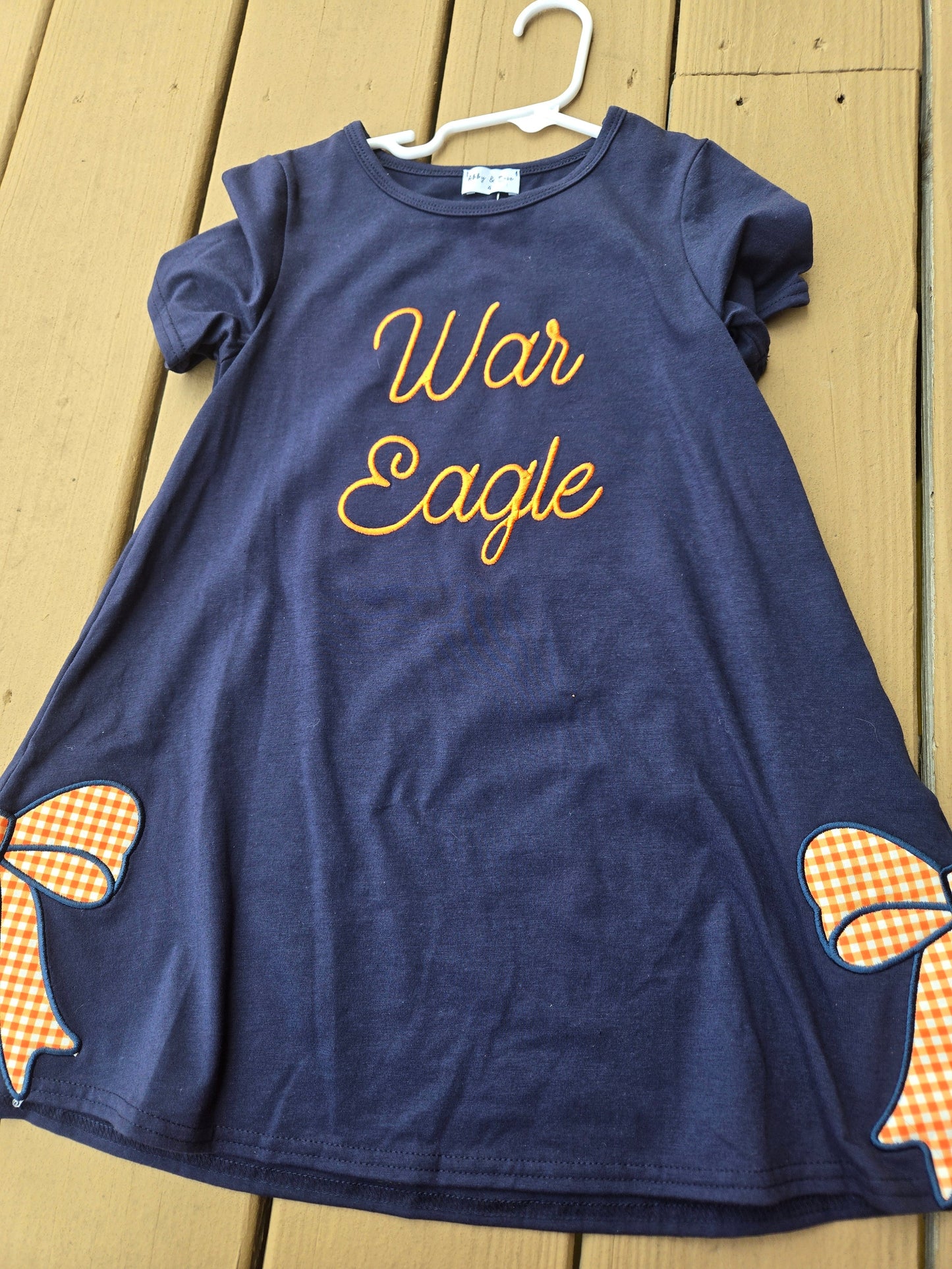 Auburn WE bow dress Honeydew