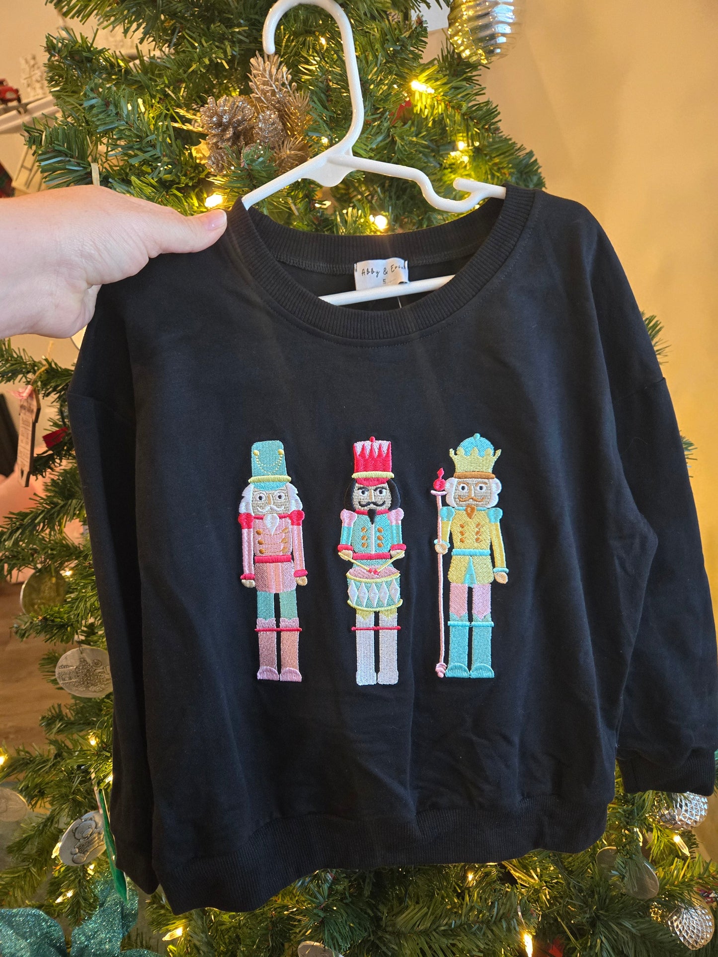 Black nutcracker sweater Honeydew