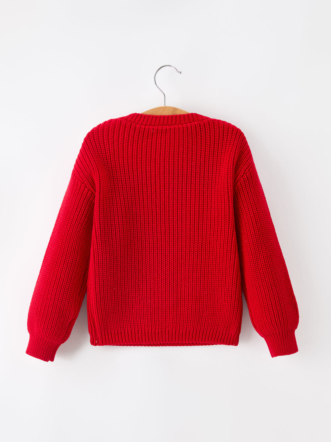 Christmas Candy Cane Merry Knit Sweater Pullover Rylee Faith