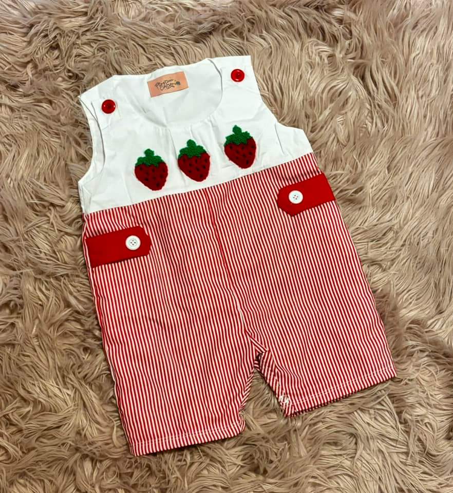 Strawberry French Knot Short Tail Playtime Couture