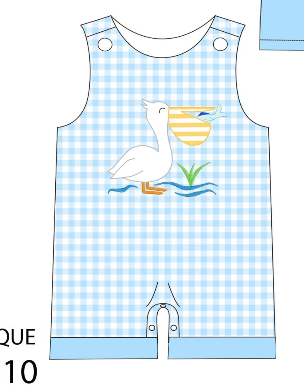 Pelican Applique Collection - Boy Jonjon - eta July Boyis