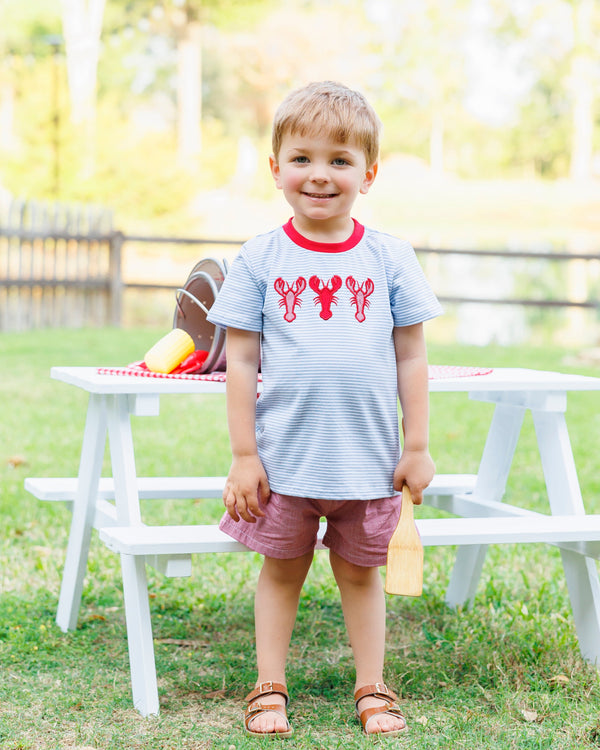 Bayou Boil Short Set Smock Candy