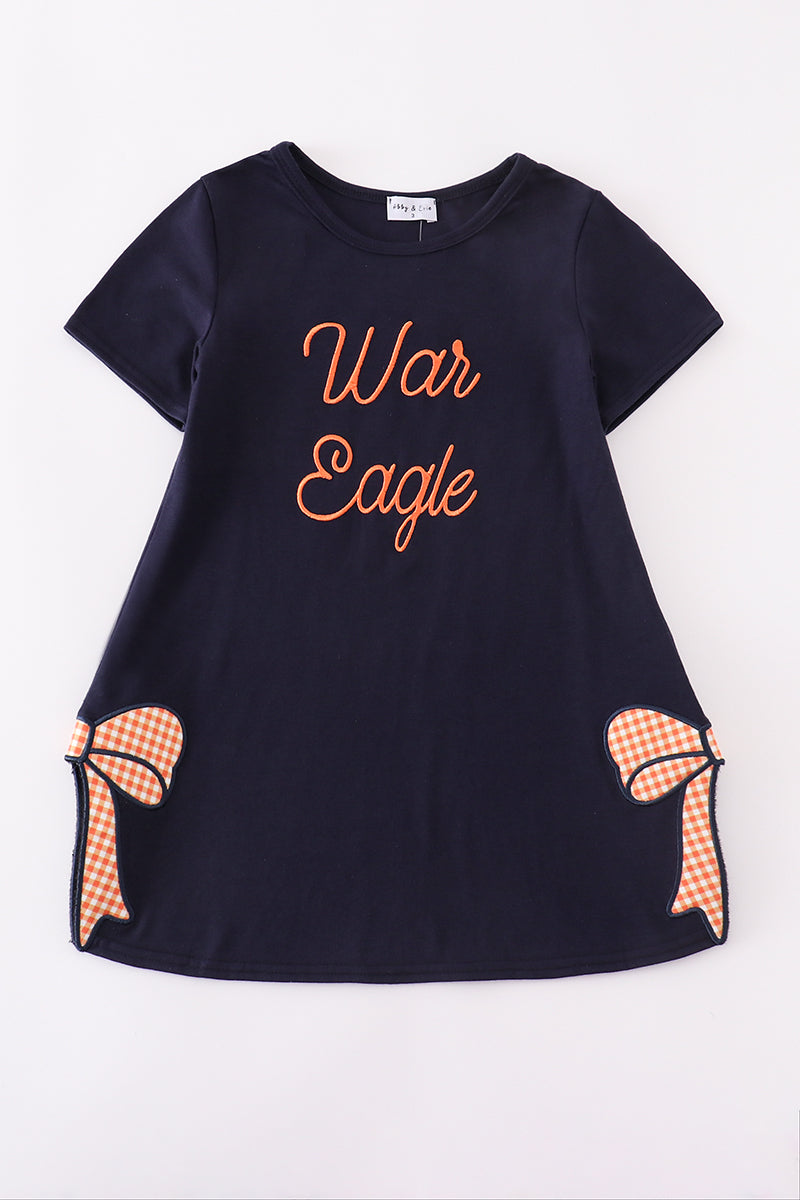 Auburn WE bow dress Honeydew