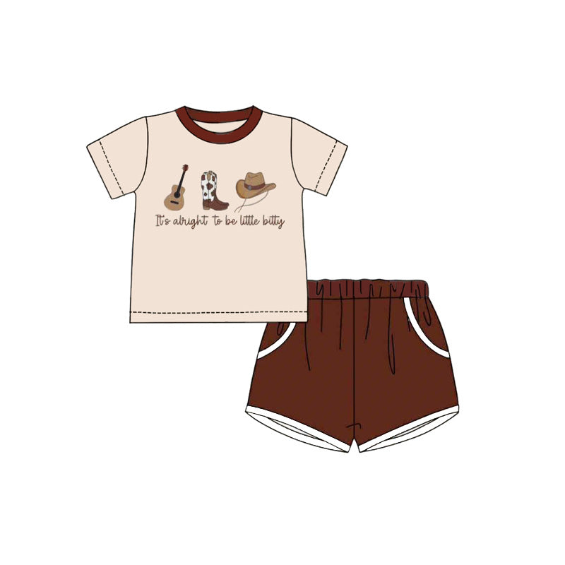 To Be Little Bitty Summer Boy 2 Pc Set - eta late August