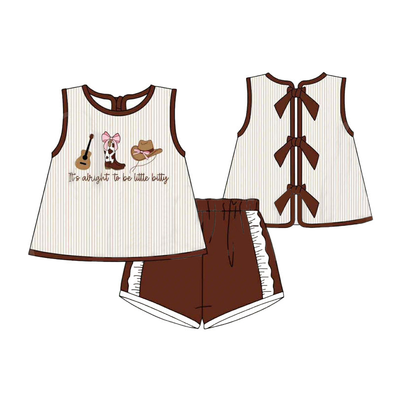 To Be Little Bitty Summer Girl 2 Pc Set - eta late August Auraquise