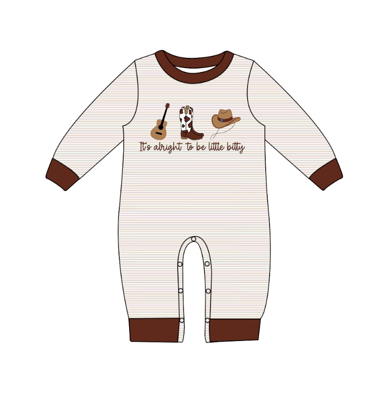 To Be Little Bitty Fall Boy Romper - eta late August Auraquise