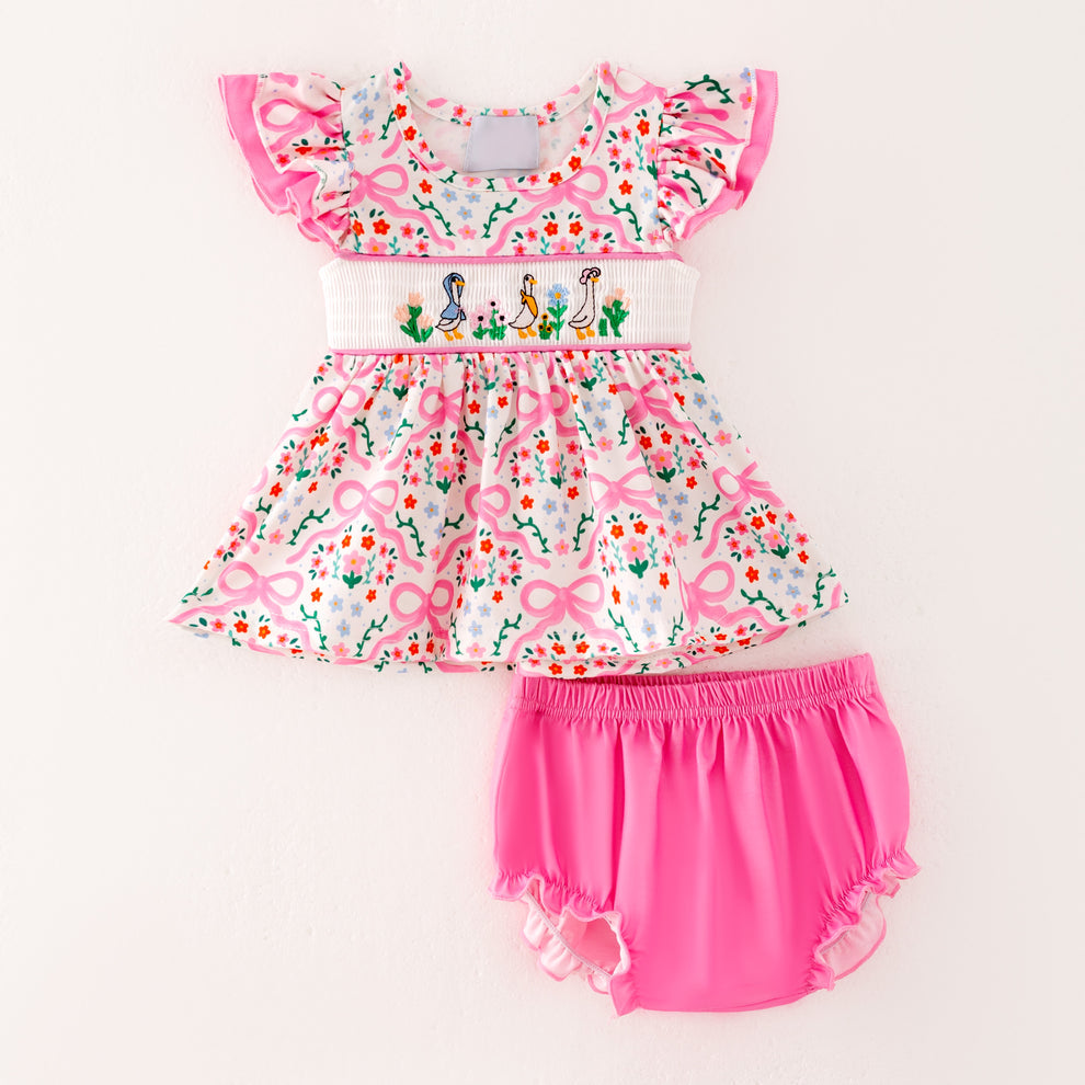 Floral Goose Bloomer Set - eta late August Auraquise