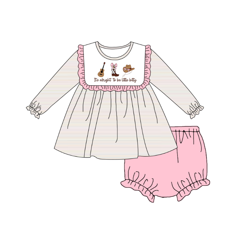 To Be Little Bitty Fall Girl Bloomer Set - eta late August Auraquise