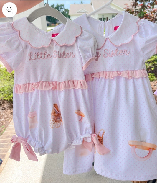 Watercolor Little Sister Bubble Scout and Holland