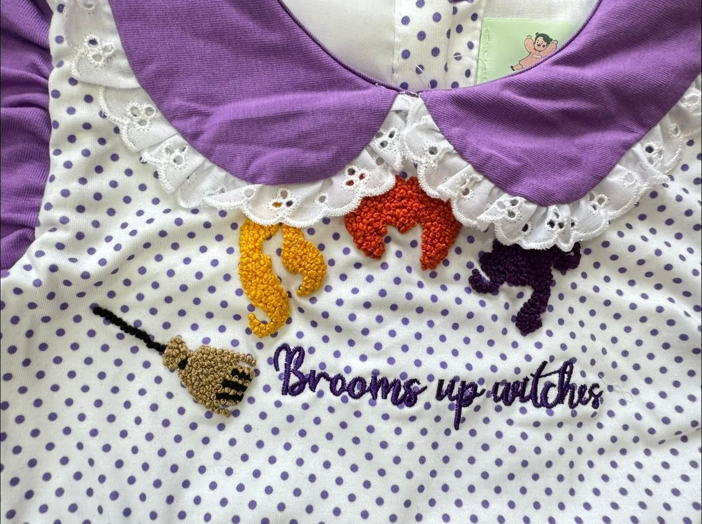 HP Brooms Up Witches French Knot Dress Ambabie