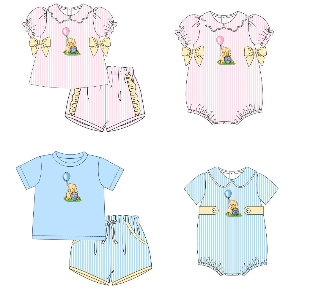 Striped Bear Character Collection Boy Bubble Boyis