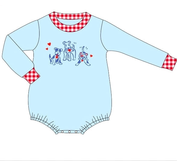 Blue Valentine's Dogs Embroidery Collection - ETA December Boyis