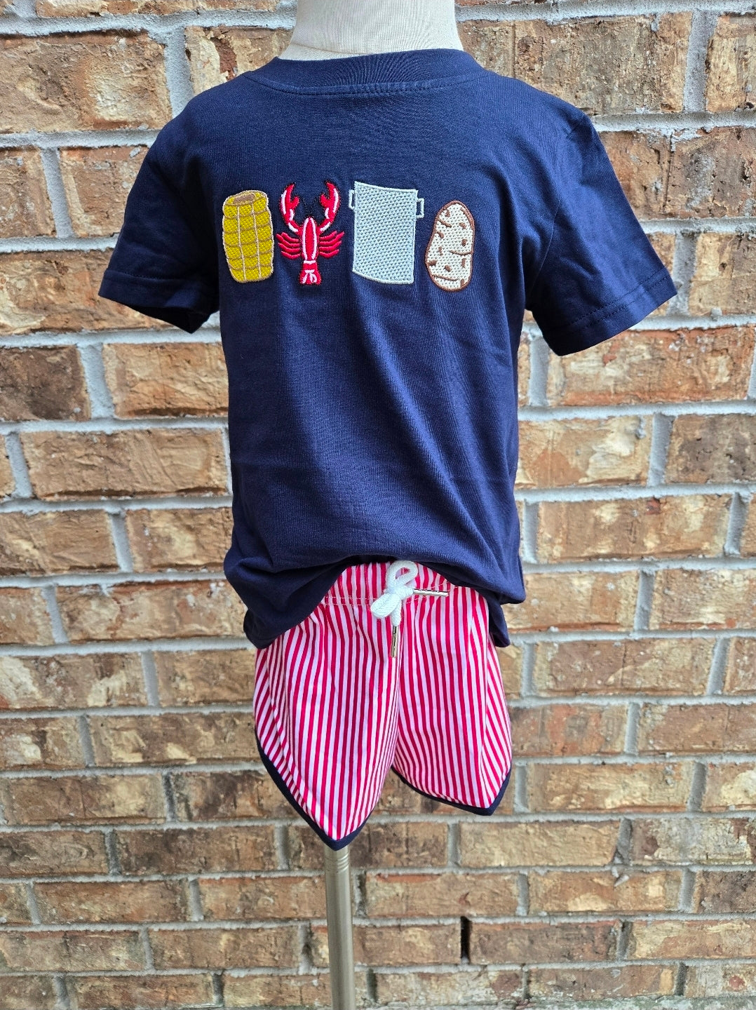 Navy Crawfish Boil Babe Collection - ETA January Boyis