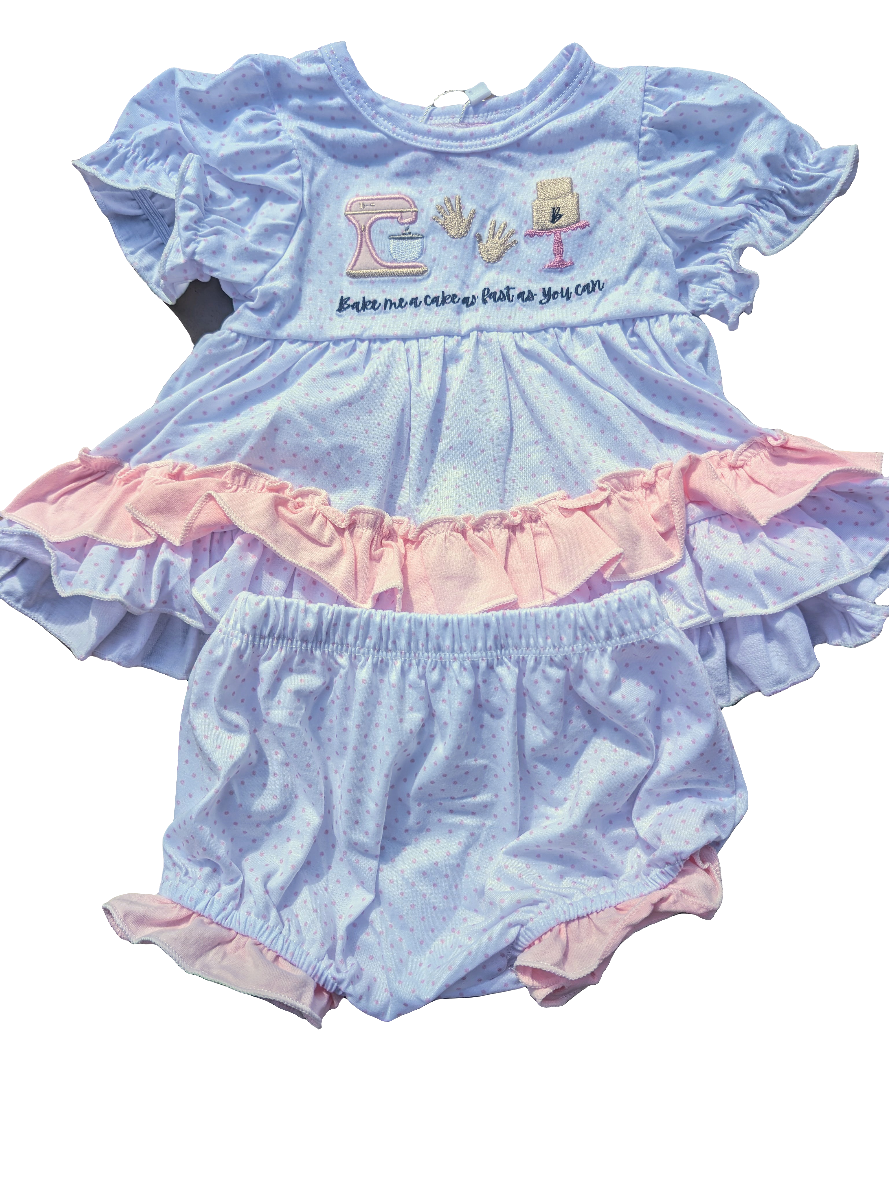 Pat-A-Cake Bummy Set Brynn and Bradley