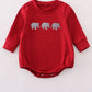 Alabama Roll Tide Elephant Embroidery Bubble Honeydew