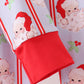 Blue Stripe Santa Bamboo Boy Lounge Set Honeydew
