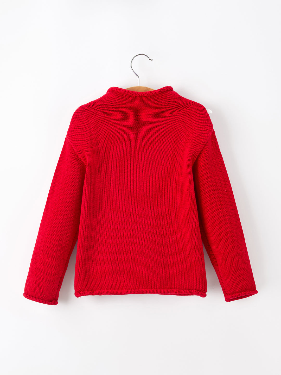 Christmas Tree Red Mockneck Girl Sweater Pullover Rylee Faith