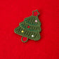 Christmas Tree Red Mockneck Girl Sweater Pullover Rylee Faith