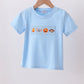 Blue Animal Smocked Top Honeydew