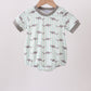 Gray Shark Knit Bubble Honeydew