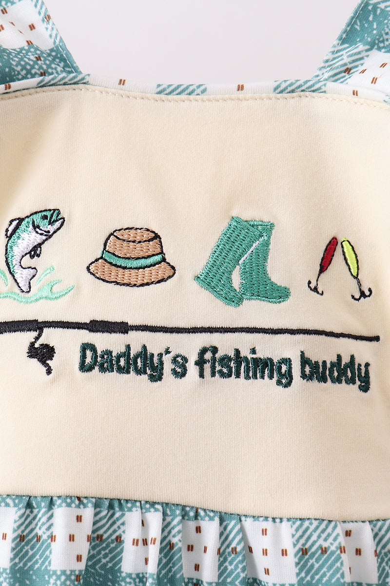 Green Fishing Buddy Knit Boy Bubble Honeydew