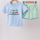 Green Grass Grows Boy Short Set Honeydew