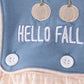 Blue Hello Fall Y'all Boy Bubble Honeydew