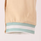 God is Good Tan and Striped Embroidery Boy Romper Honeydew