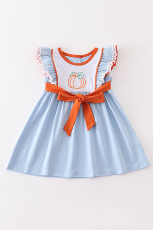 Blue Pumpkin Embroidered Dress southernsweetpea