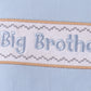Blue Big Brother Embroidery Top Honeydew