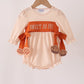 Sweet as Pie Girl Hanging Applique Bubble Honeydew