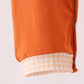 Sweet As Pie Orange Embroidery Boy Romper Honeydew