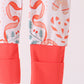Coral Gingerbread Bamboo Zipper Romper Honeydew