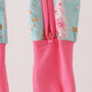 Mint Christmas Tree Bamboo Zipper Romper Honeydew