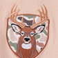 Tan Camo Deer Applique Boy Pants Set Honeydew