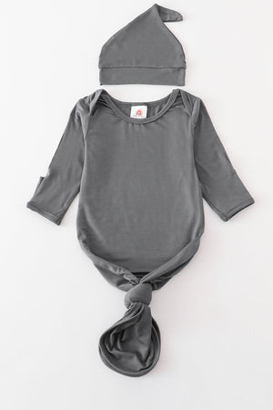 Bamboo Baby 2 Pc Gown Honeydew