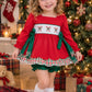 Hand Smocked Red Candy Cane Bloomer Set Ambabie