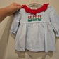Christmas Tree Trio Bloomer Set Smock Candy