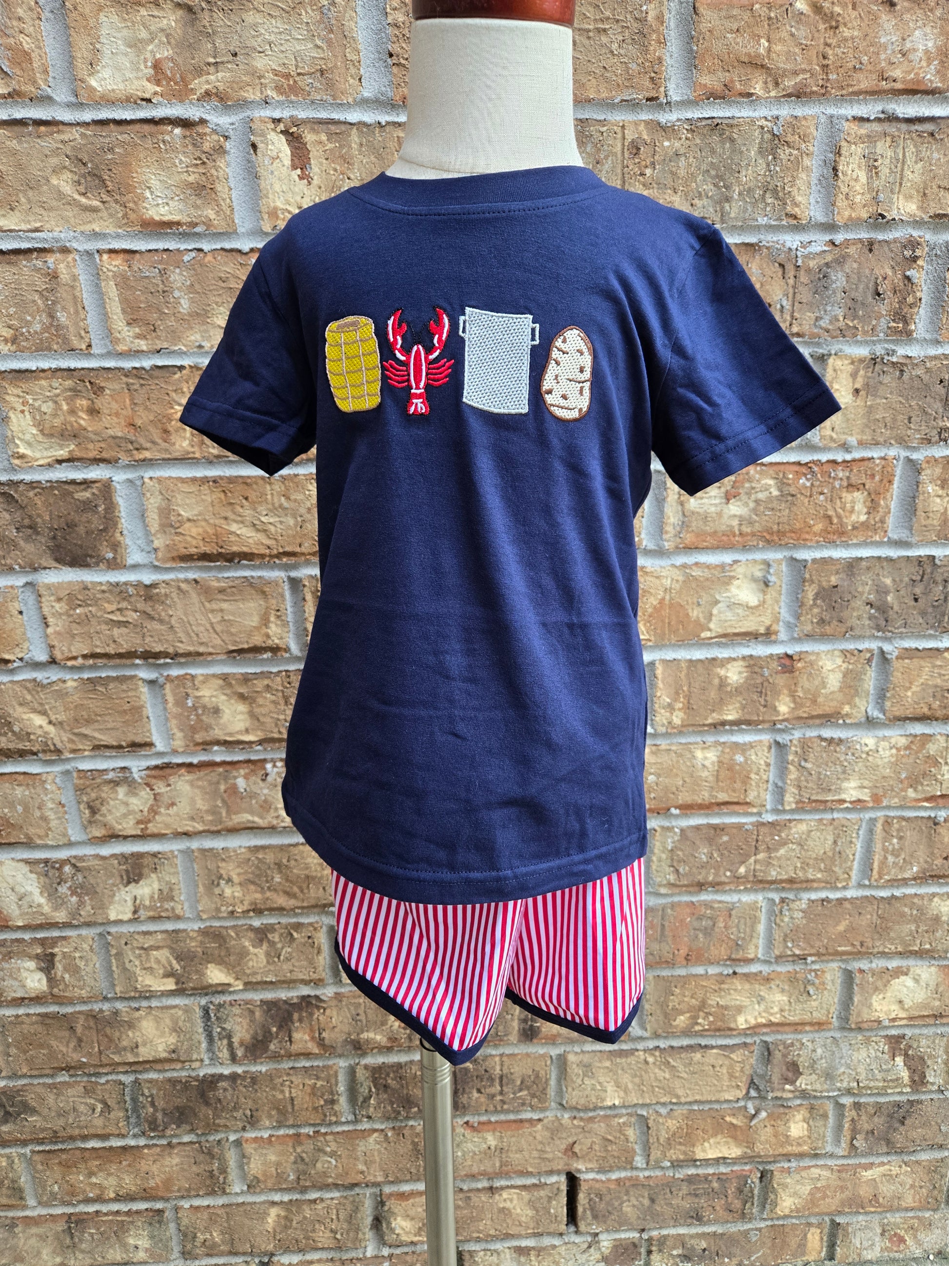 Navy Crawfish Boy Set - ETA January BOYIS