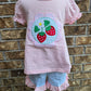 Light Pink Strawberry Girl Set BOYIS