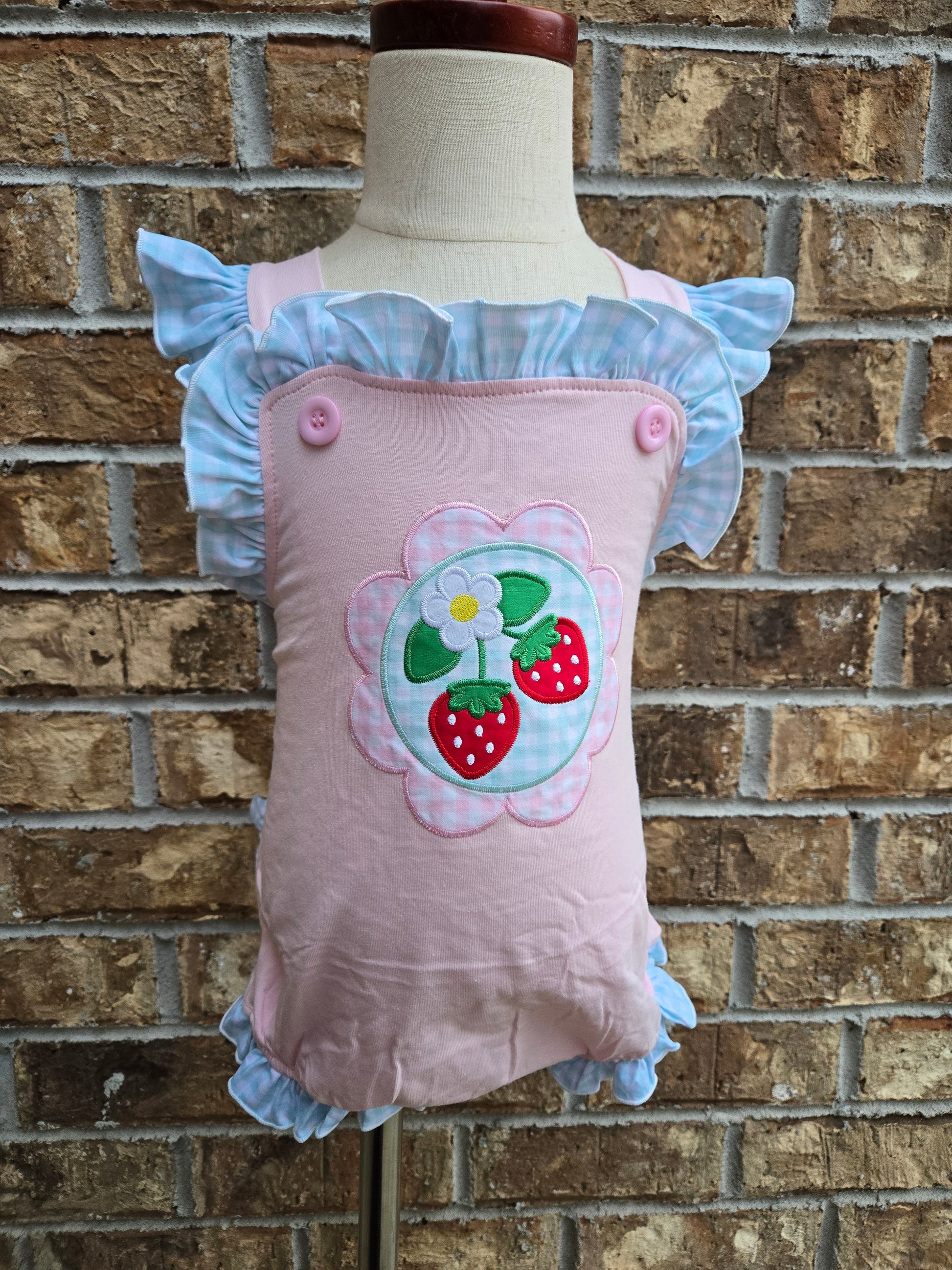 Light Pink Strawberry No Sleeve Bubble - ETA January BOYIS