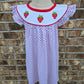 Strawberry Embroidery Plate Dress BOYIS
