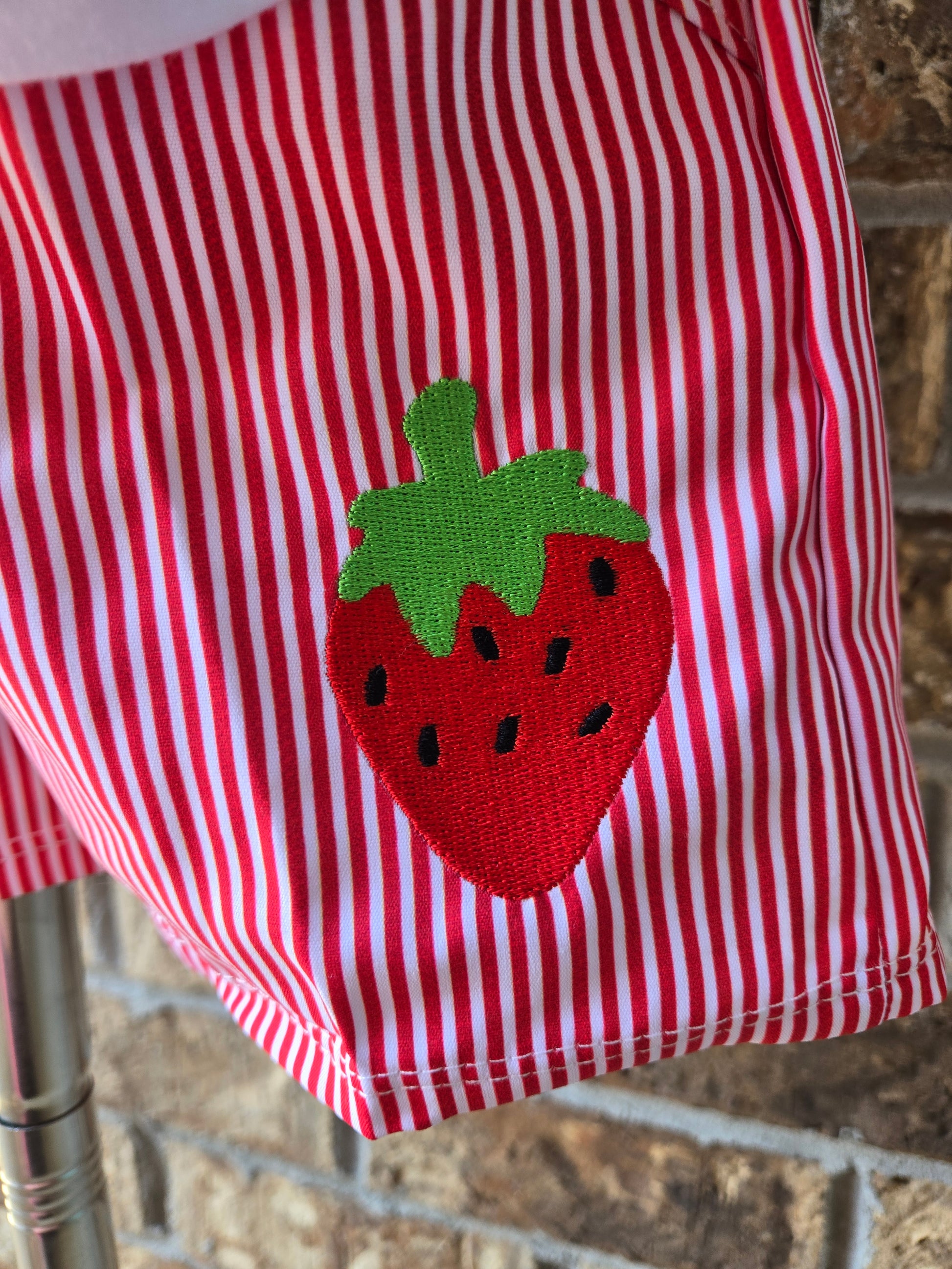 Strawberry French Knot Short Set Playtime Couture