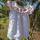 Blue Crawfish Embroidery Collection Girl Dress Magic Group