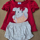 Alabama Applique Bloomer Set Honeydew