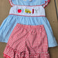 Back to School Bus Girl Set Honeydew