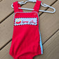 Little Red Wagon Boy Romper Boyis